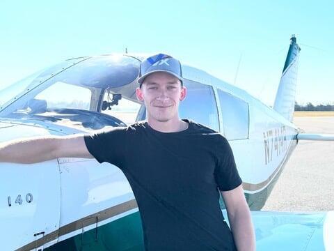 another successful private pilot checkride in the piper cherokee