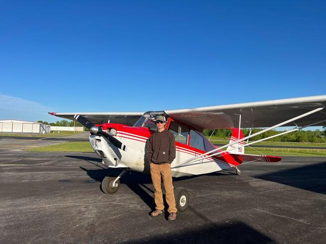 local farmer gets his tailwheel endorsement hoping to fly crop dusters some day